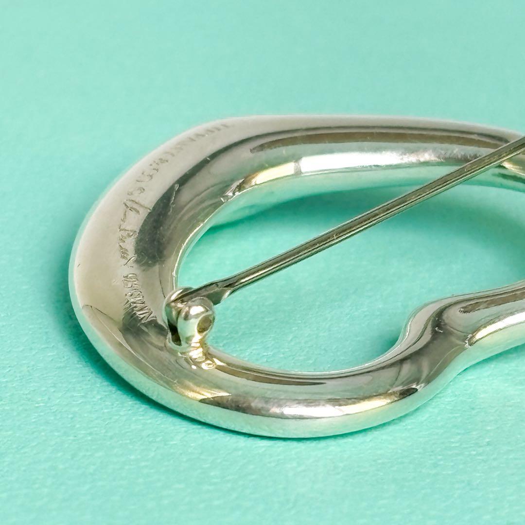 大サイズ★ティファニー エルサ・ペレッティ オープンハート ブローチ SV925