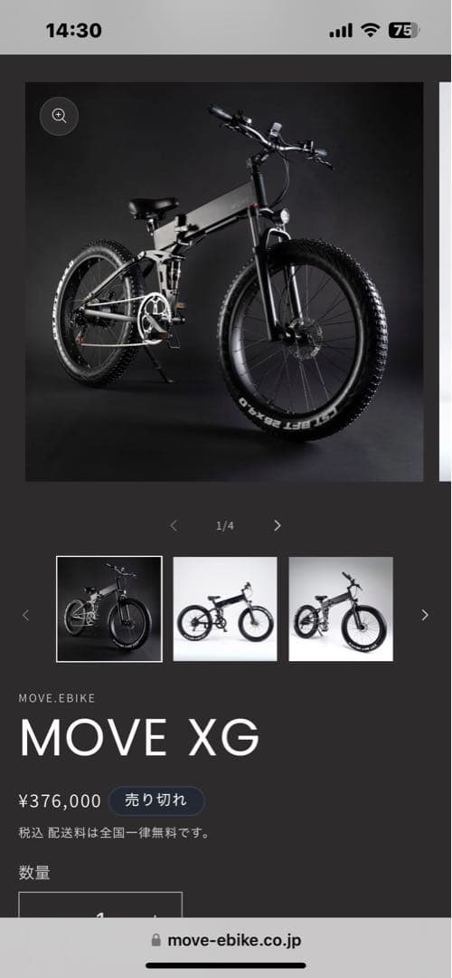 MOVE X 電動自転車 26inch MTB