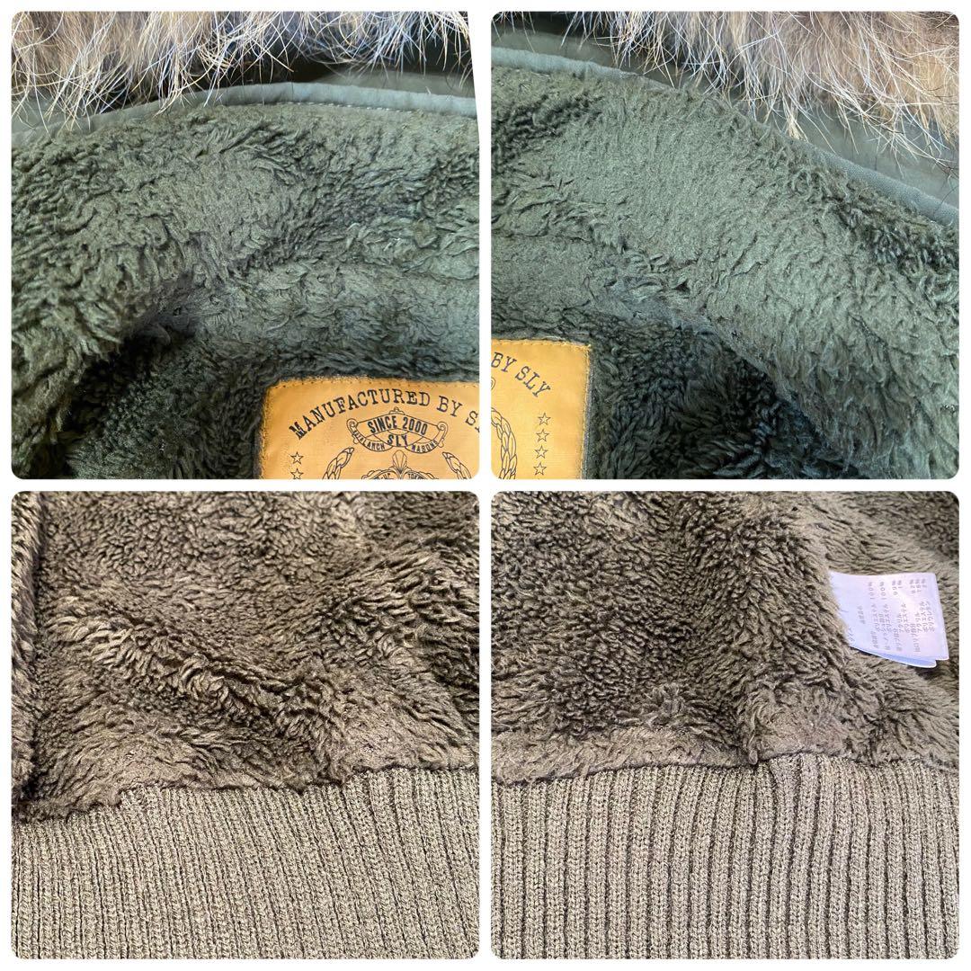 SLY ファー モッズコート 平成 y2k フェアリーグランジ ダークコア