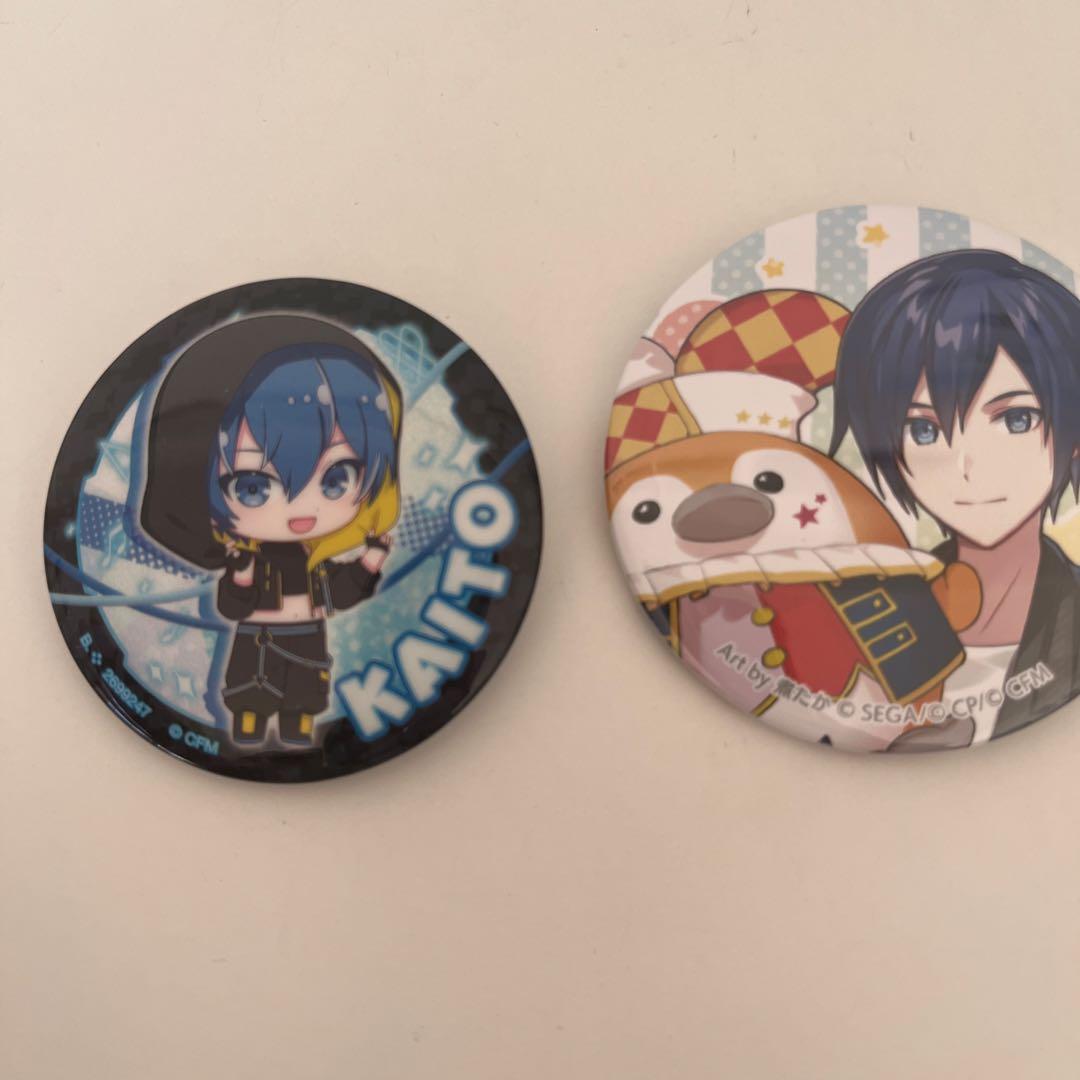 11.プロセカKAITO 缶バッジ　カイト