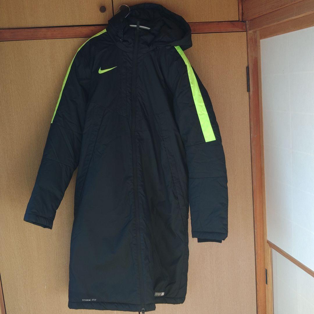 Nike ベンチコート ブラック/ライム