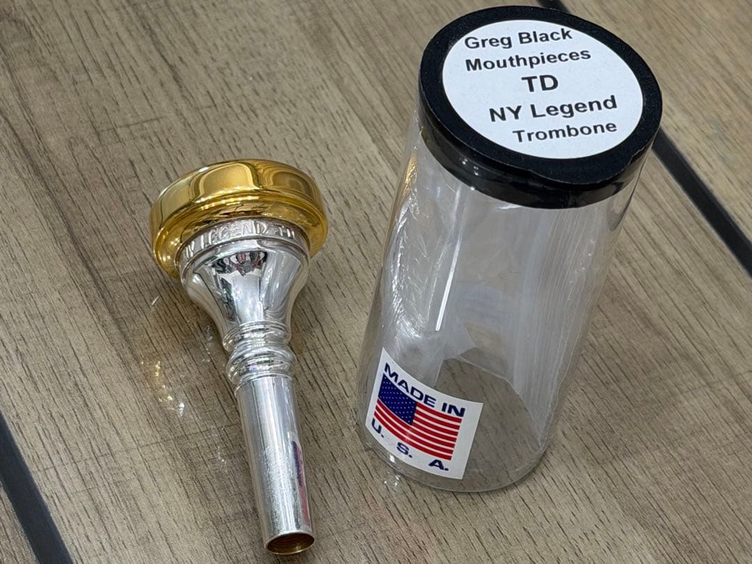 Greg Black TD NY Legendトロンボーンマウスピース