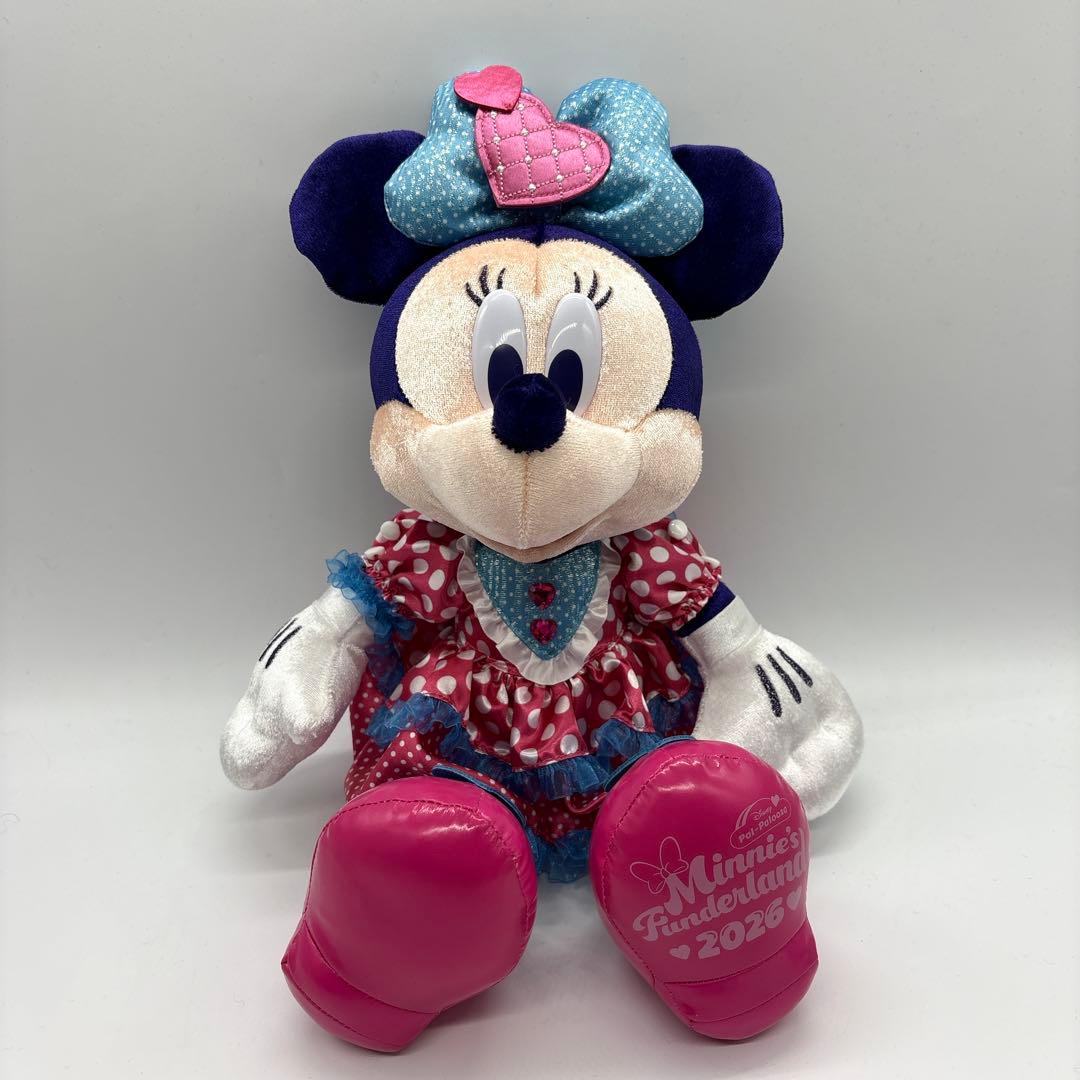 TDL 2026 ミニーマウス ぬいぐるみ パルパルーザ ファンダーランド