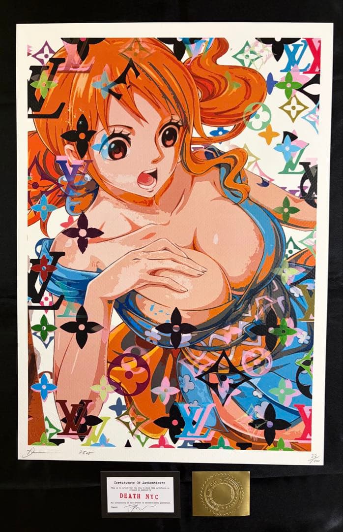 世界限定100枚 DEATH NYC アート ポスター op03