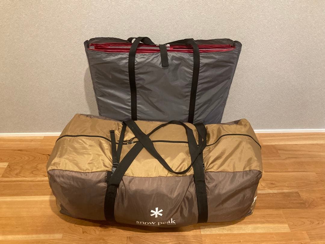 【美品】スノーピーク エントリー2ルーム エルフィールド&専用マットシートセット