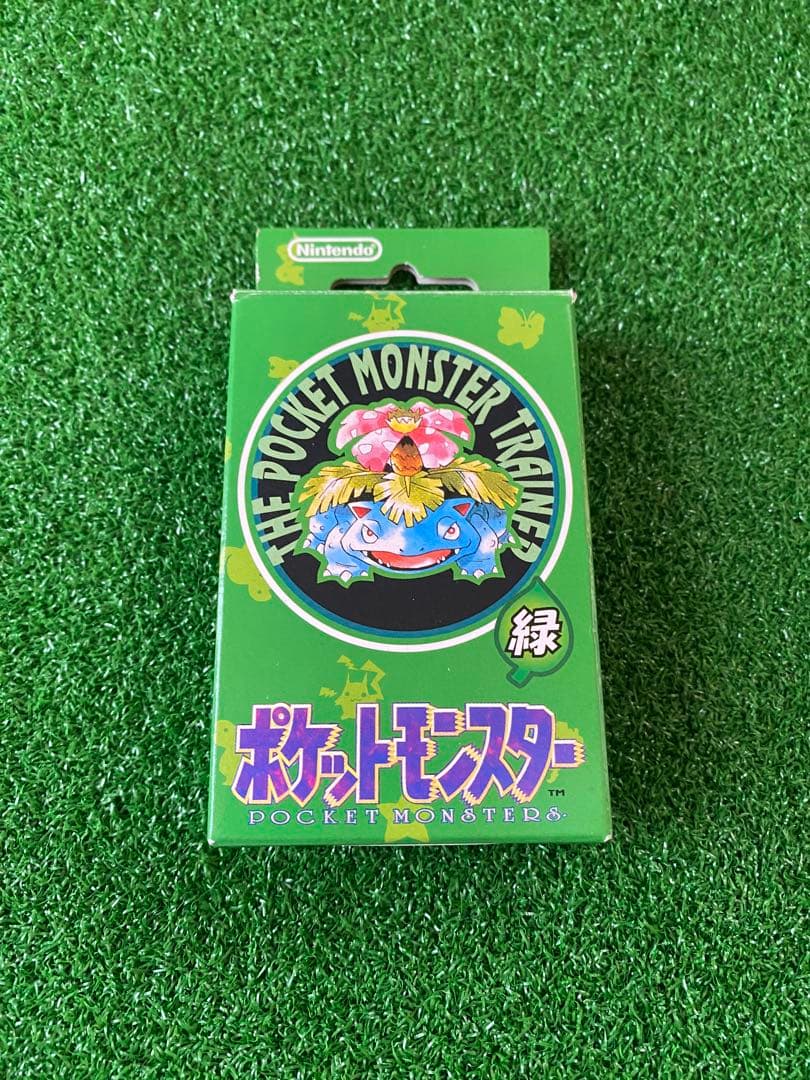 ポケットモンスター　トランプ　緑　美品