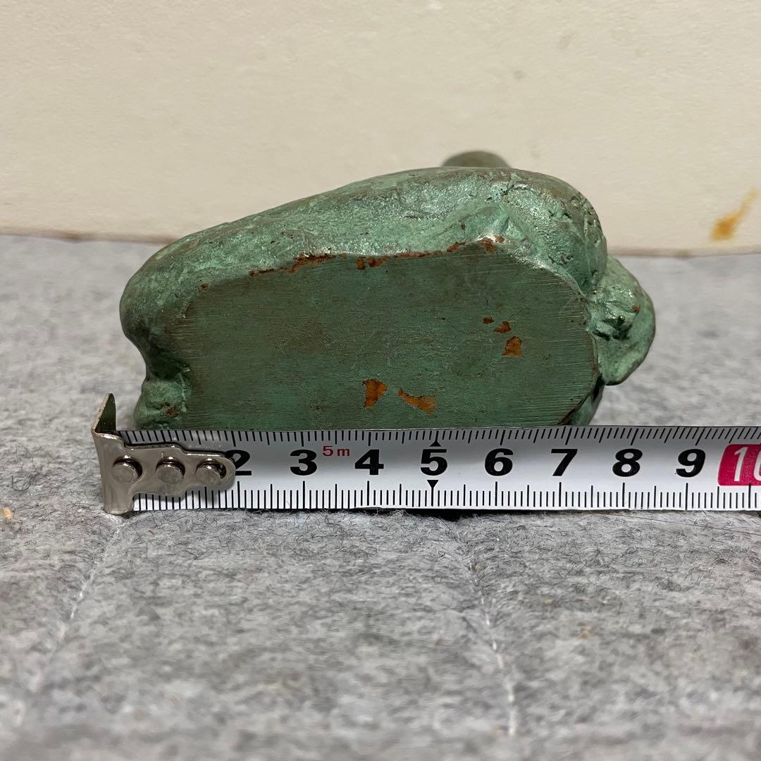 高岡銅器 青銅 ブロンズ 像 銅像 遙 三枝惣太郎 工芸 木箱入り