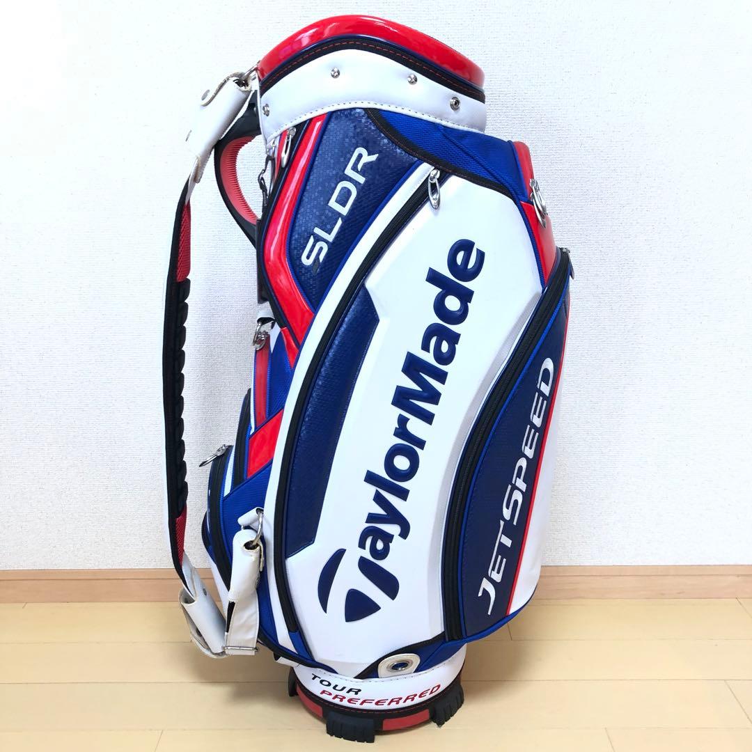 【希少品】TaylorMade　ダブルロゴ　ツアープロ　スタッフバッグ　9.0型
