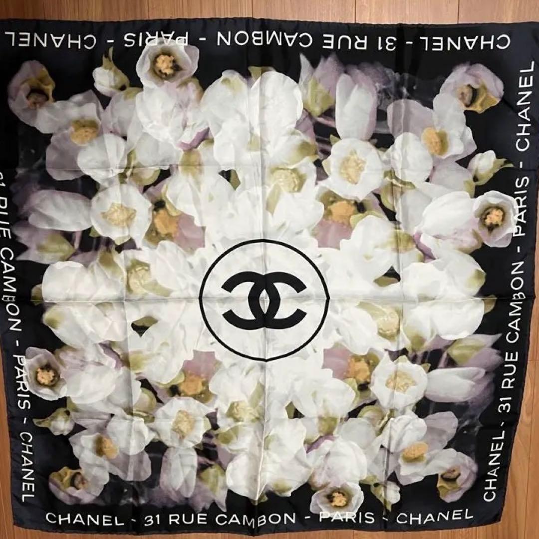 シャネル大判スカーフ