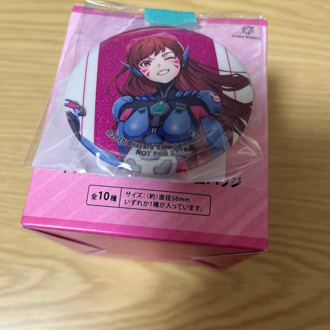 オーバーウォッチ ポップアップ缶バッジ イベント限定特典付き 未開封 メレ