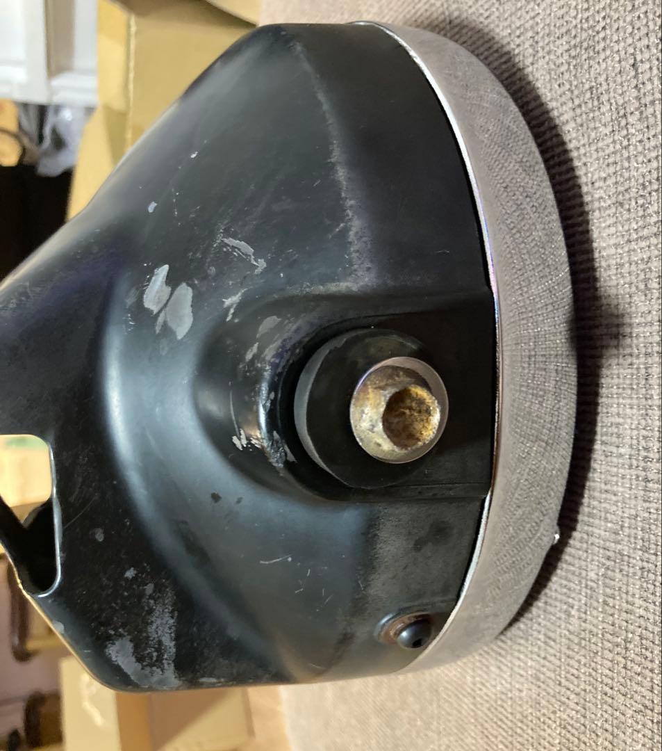 【純正】ゼファー400χZEPHYRχ ヘッドライトとリム　ライトケースセット