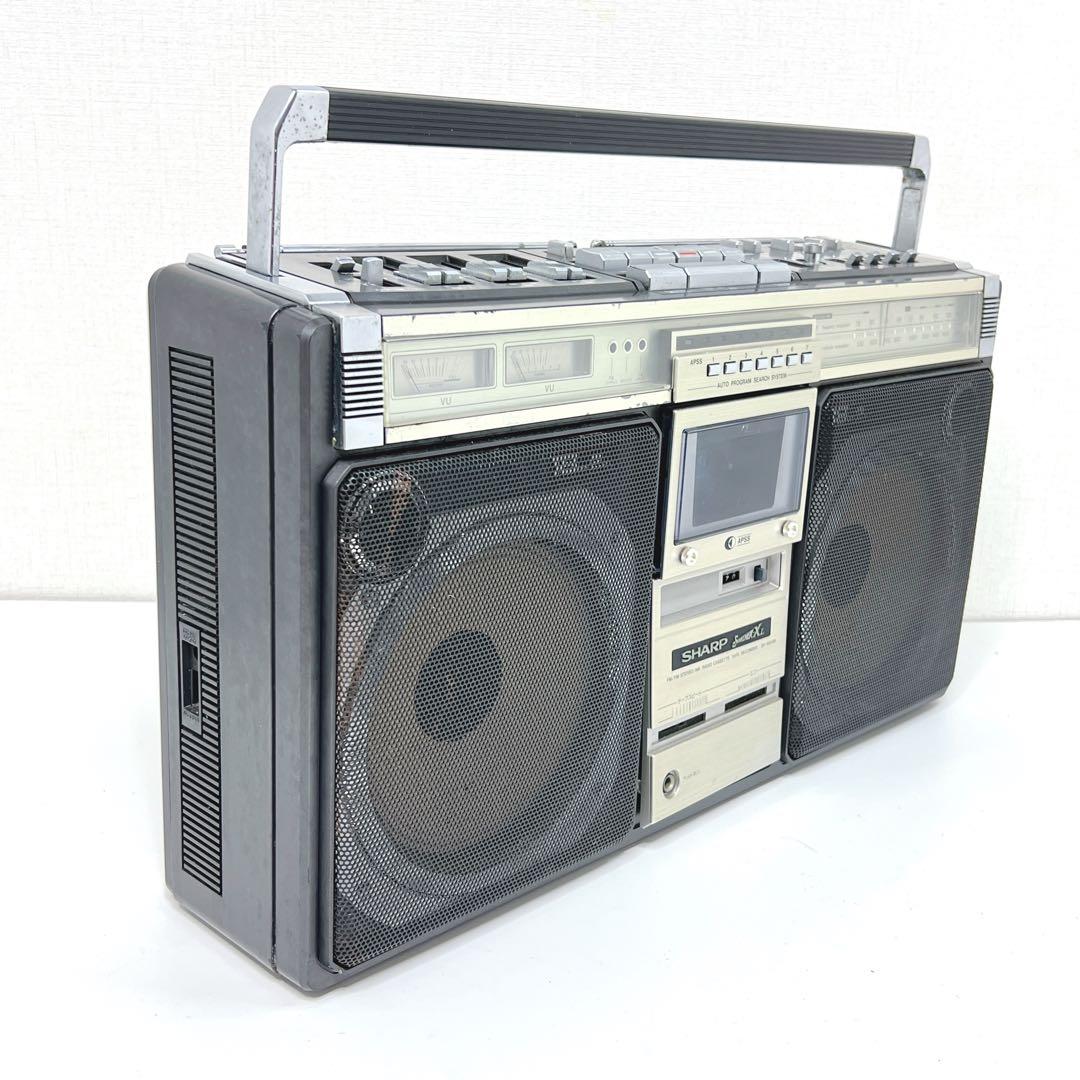 【希少】 SHARP ラジオ付ステレオテープレコーダー GF-505SB