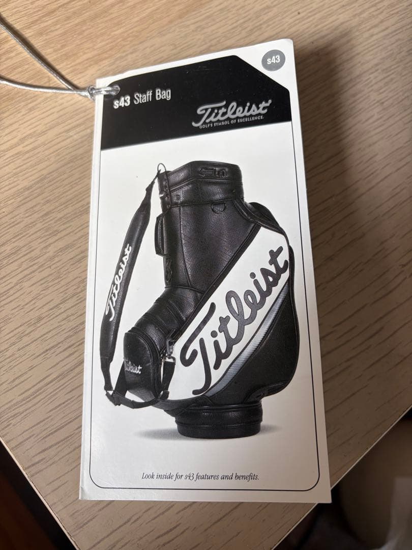 日本未発売　タイトリスト　スタッフバッグ　9.5