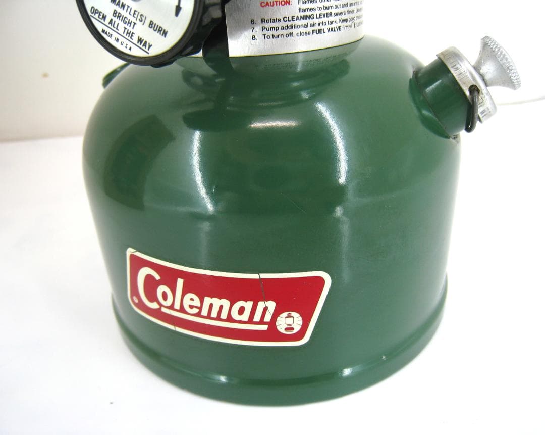 希少なColeman グリーン ランタン モデル 200A700