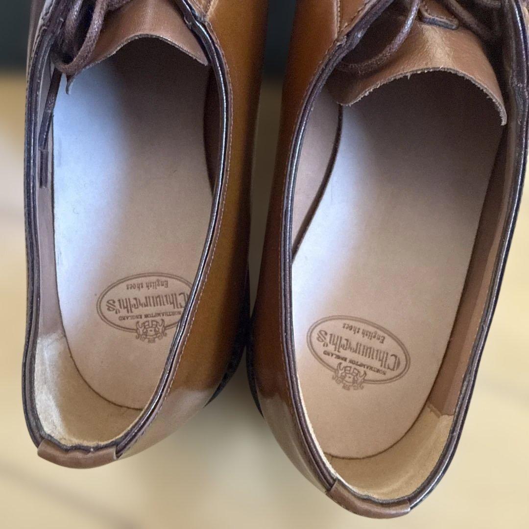 red　チャーチレースアップシューズ