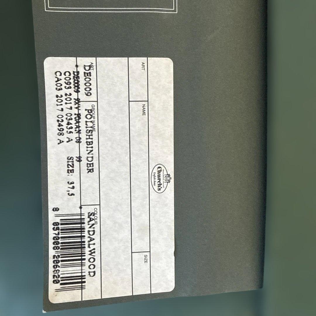 red　チャーチレースアップシューズ