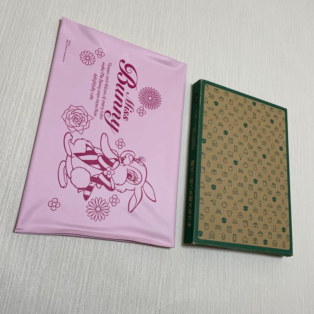 【匿名配送】Miss Bunny 書類ケース　マルチケースA4OK 昭和レトロ