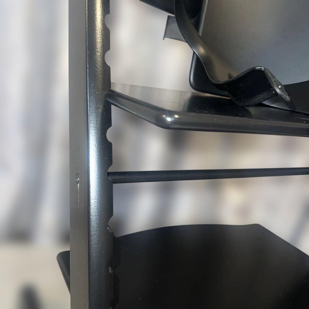 STOKKE TRIPP TRAPP ブラック　ベビーセット付