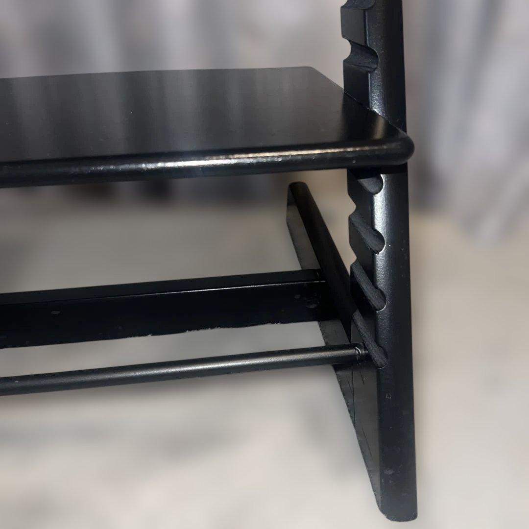 STOKKE TRIPP TRAPP ブラック　ベビーセット付