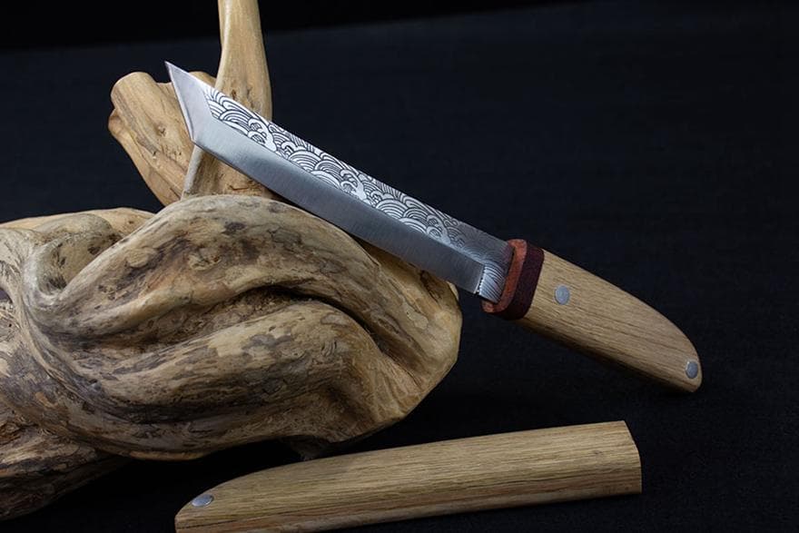 白波の短刀 日本刀 模造刀 居合刀