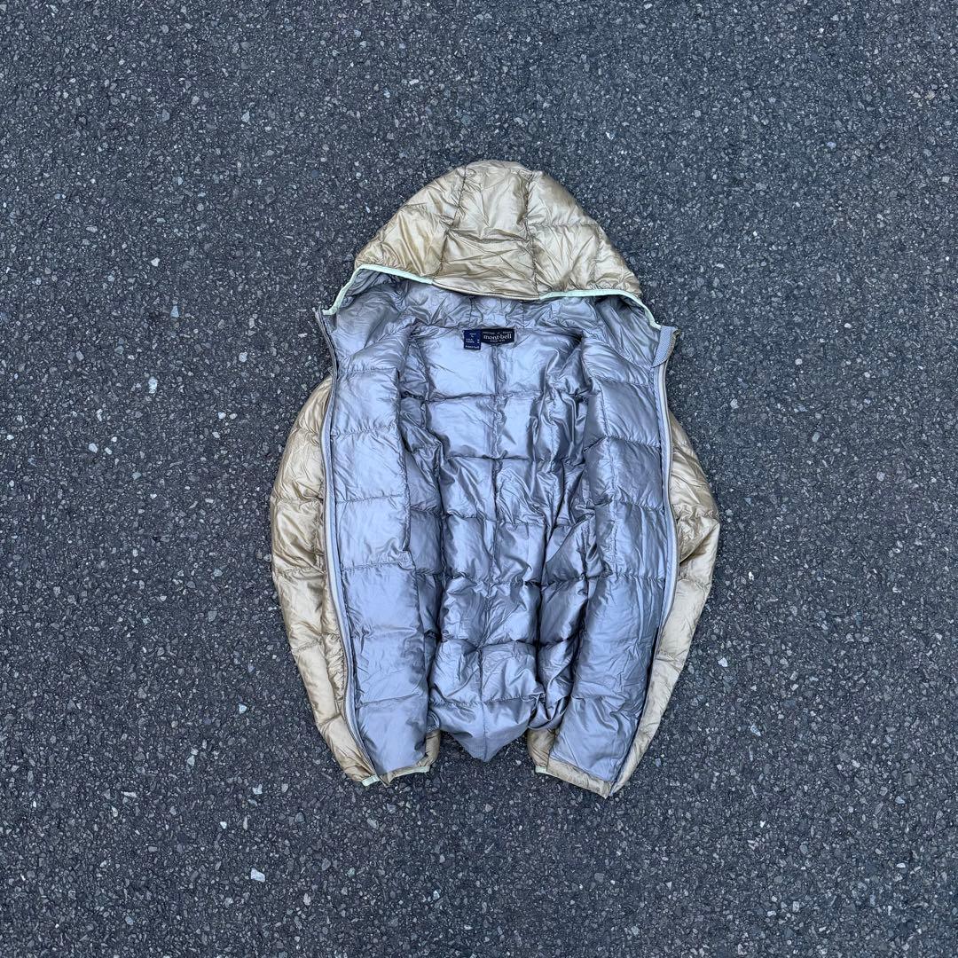 【廃盤品✨】極美品90s mont-bell ダウンジャケット　L ベージュ