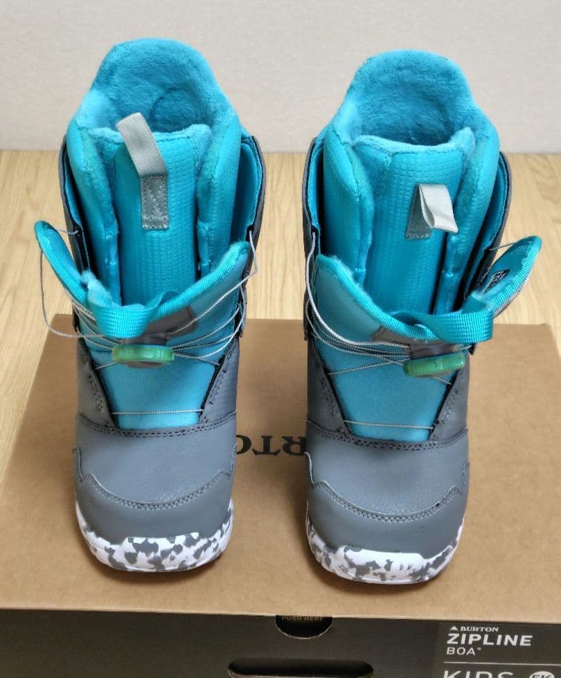 キッズ Burton ジップライン BOA スノーボードブーツ　23cm
