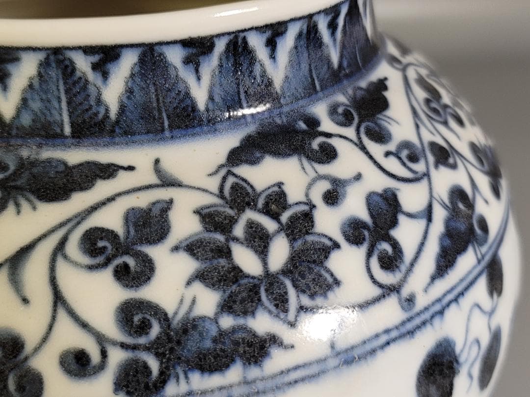 専用 中国 古い 染付 壷