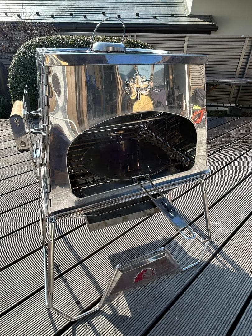 LOGOS THE KAMADOと専用遮温カバーの焚き火台セット