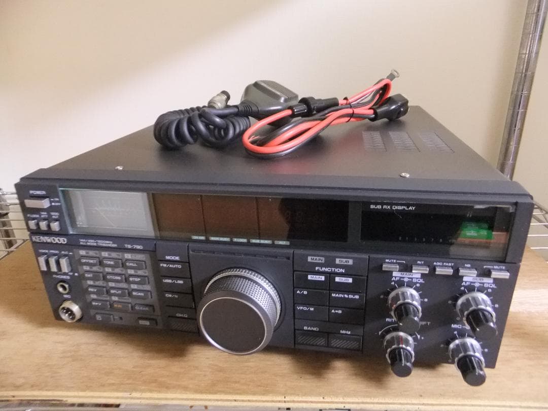 ☆ケンウッド　トリプルバンドオールモード機　TS-790+UT-10（現状）