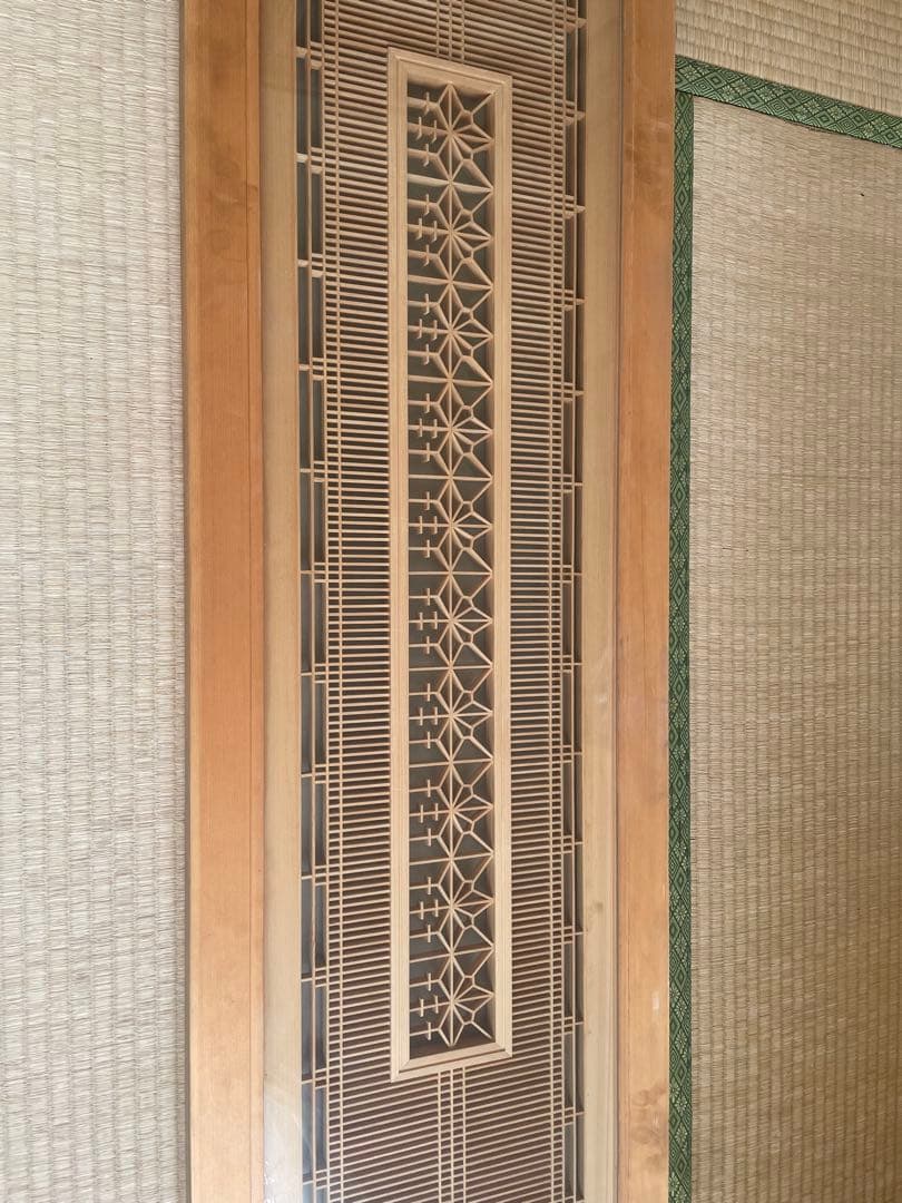 欄間 組子細工 書院戸