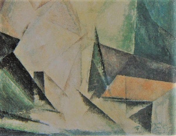 ライオネル・ファイニンガー、『ゲルメローダⅣ』、希少画集画、状態良好