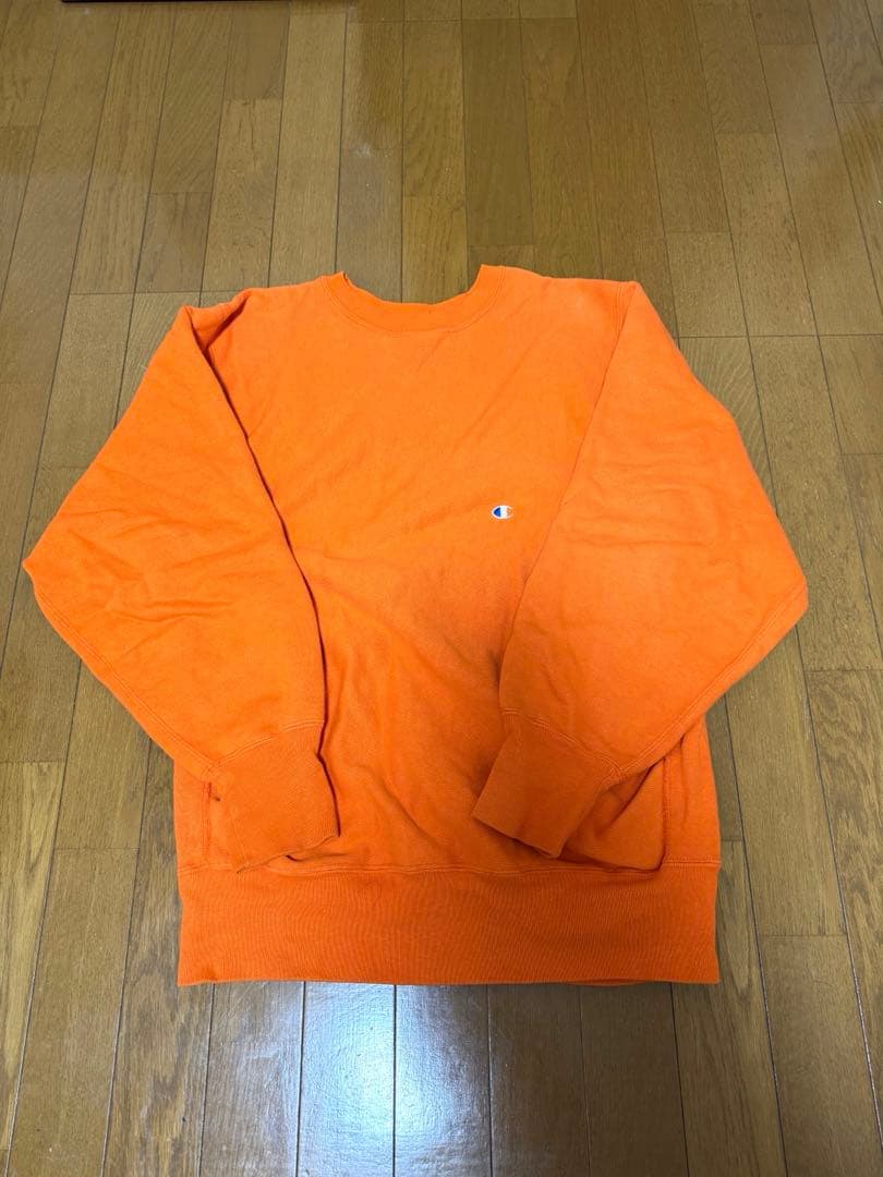 スナギツネ　チャンピオン　リバースウィーブ 90s オレンジ　USA製