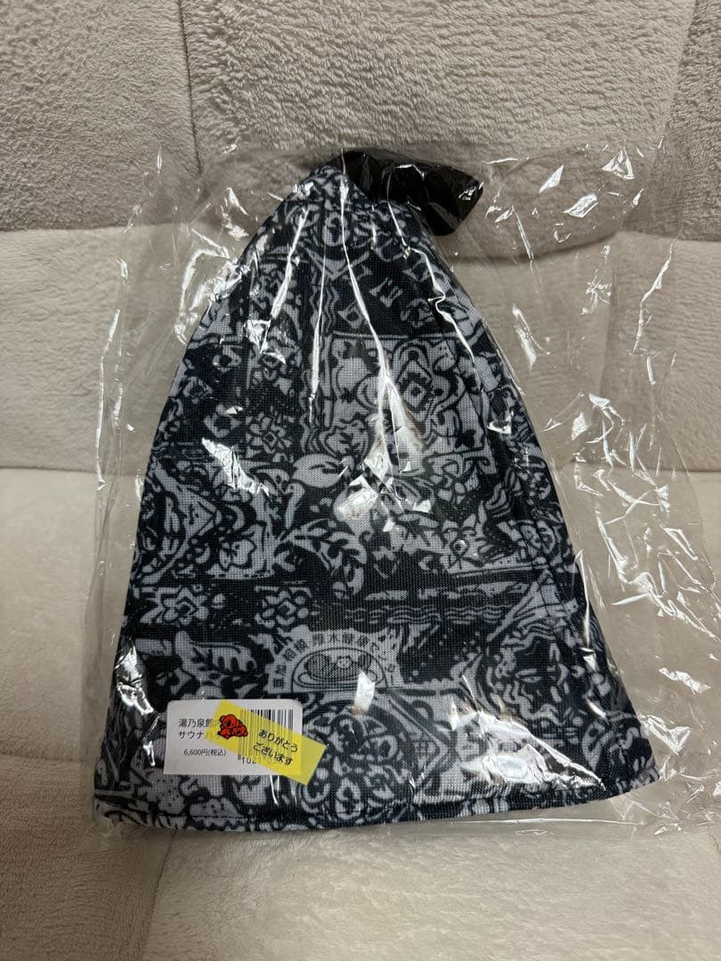 湯乃泉　草加健康センター　館内着　サウナハット