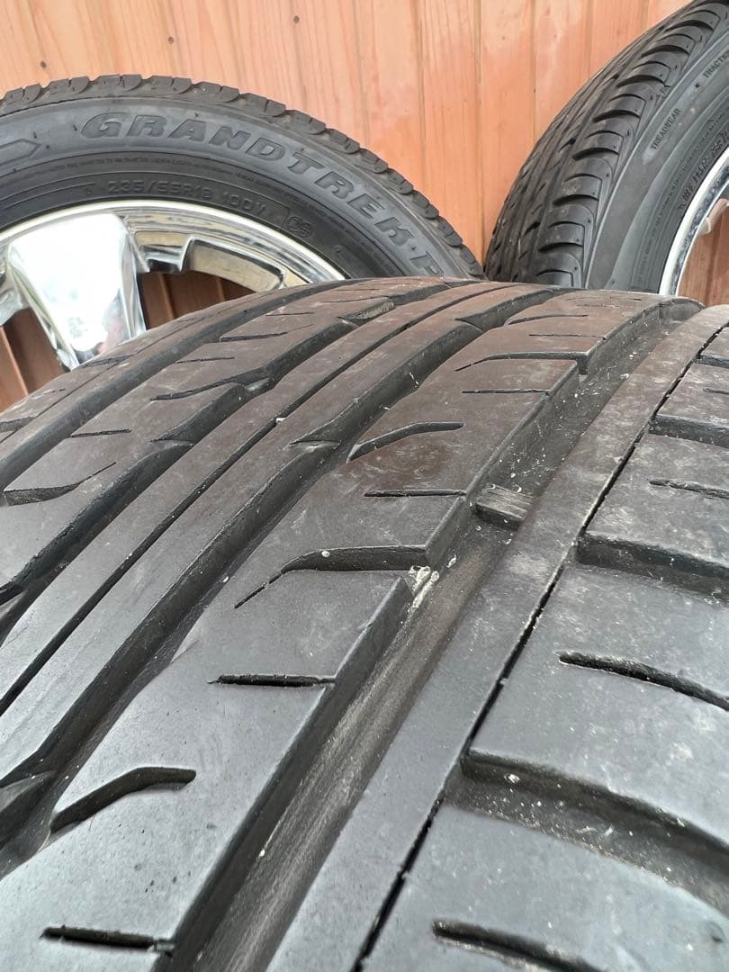 国産　2021年製　235/55R18 4本　トヨタ純正　ハリアー　ヴァンガード