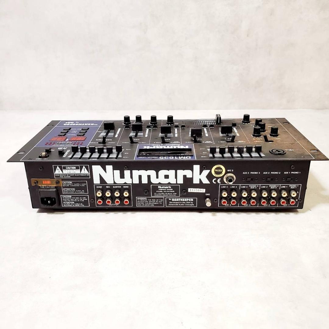 【現状品・通電確認済】Numark DM1635 高性能 4ch DJミキサー