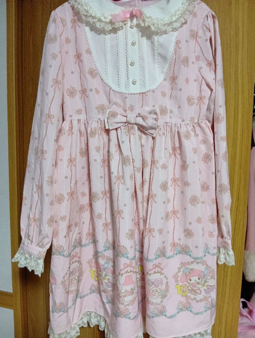 マイメロ40周年大人ワンピース