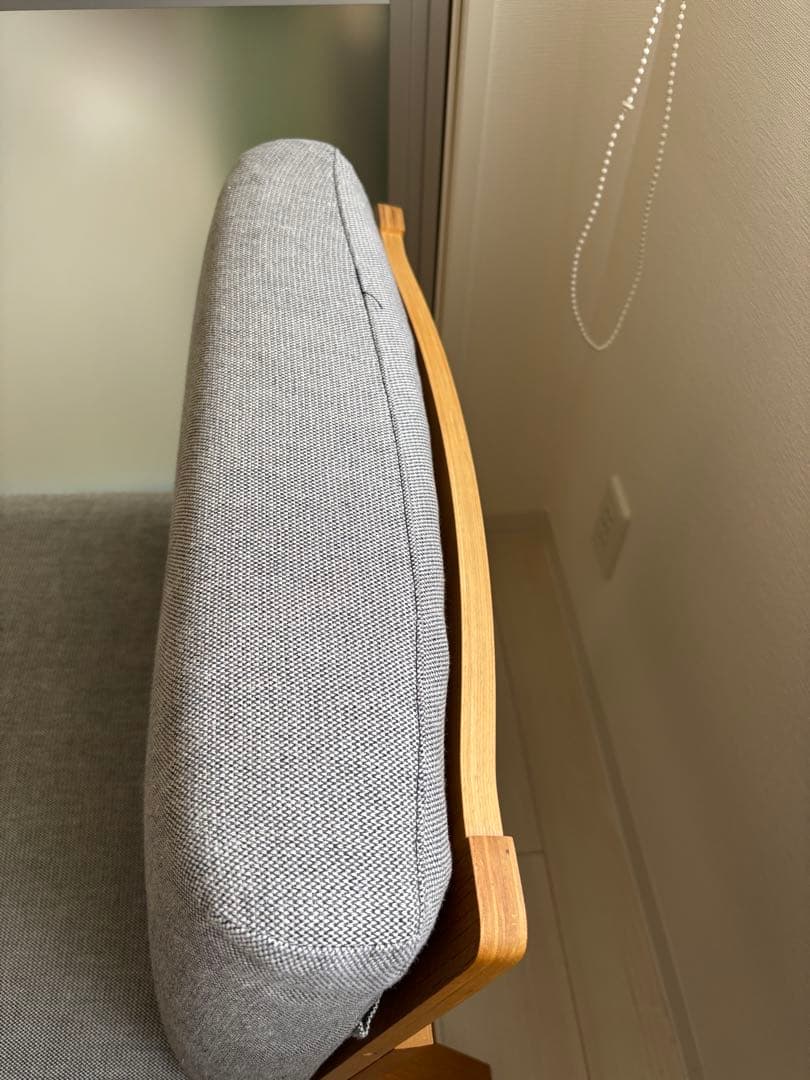 無印1人がけソファ 洗えるカバー付