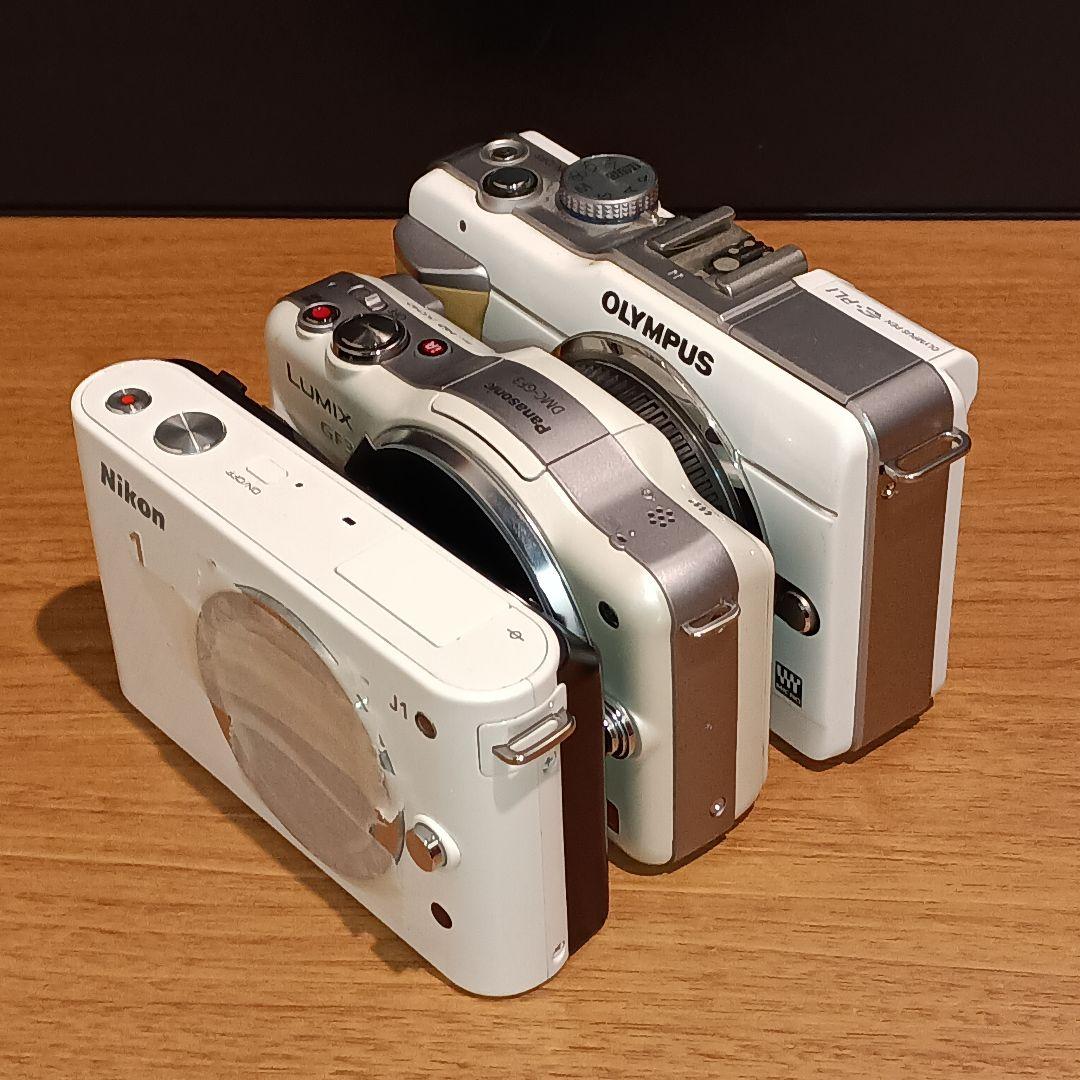 【ジャンク】ミラーレス一眼3台セットまとめ