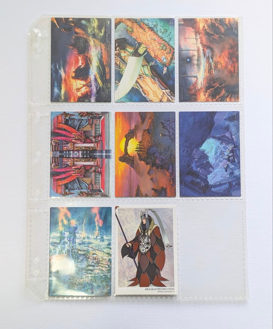 ファイナルファンタジー10　アートミュージアム　フルコンプ　＋P_02付き　初版