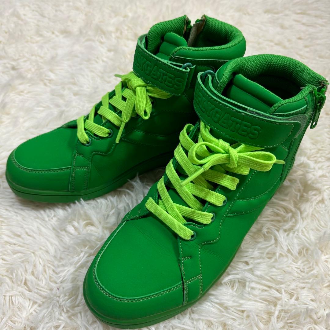 パーリーゲイツ ハイカット　ゴルフシューズ グリーン PEARLY GATES
