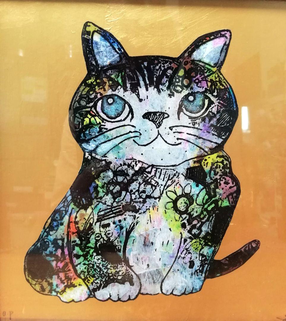 スカイブルーの目ご確認ページ　title「回想ニャンコ」