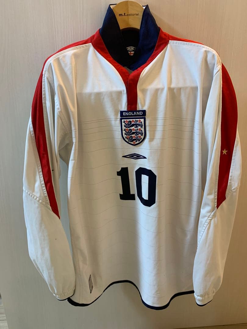 イングランド代表 2004 ホーム　サッカー　ユニフォーム　レトロ　リバーシブル