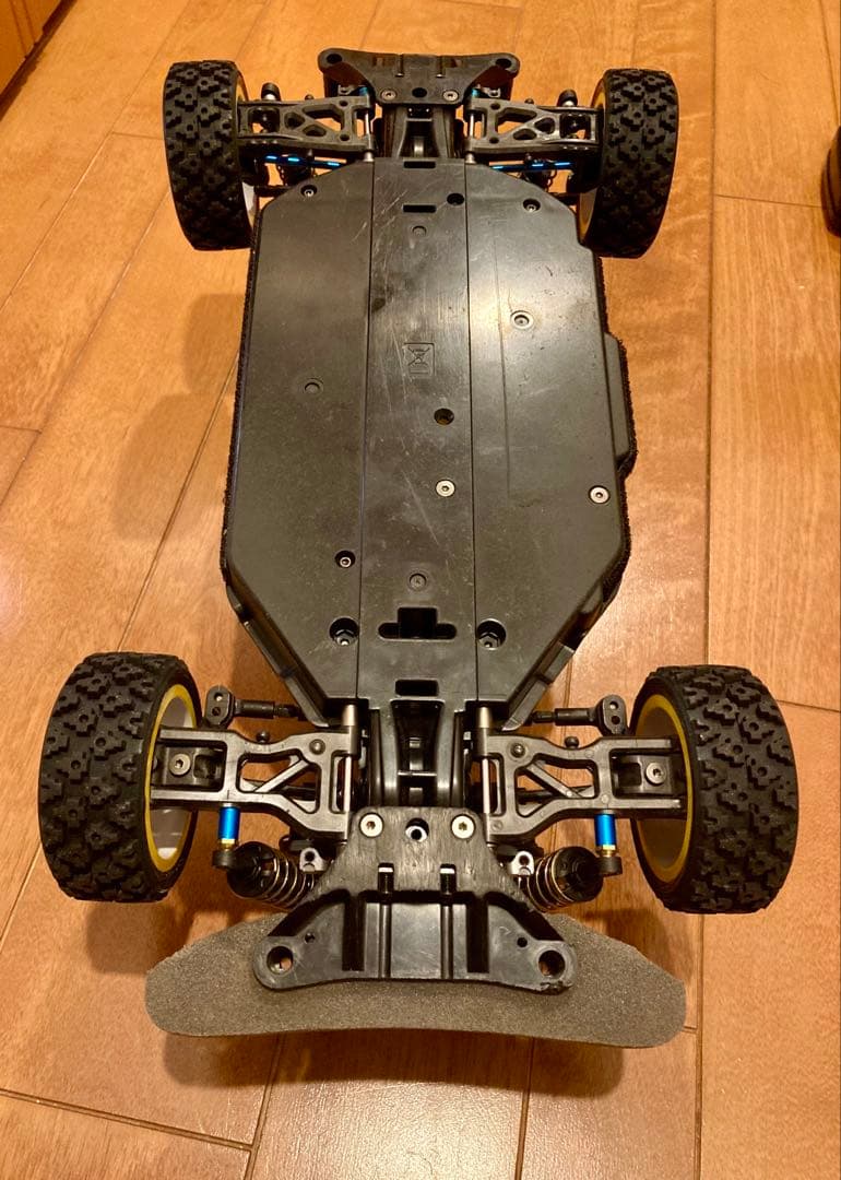 TT02 type-S足/未舗装OK高ストローク仕様 スリッパー装備インプレッサ