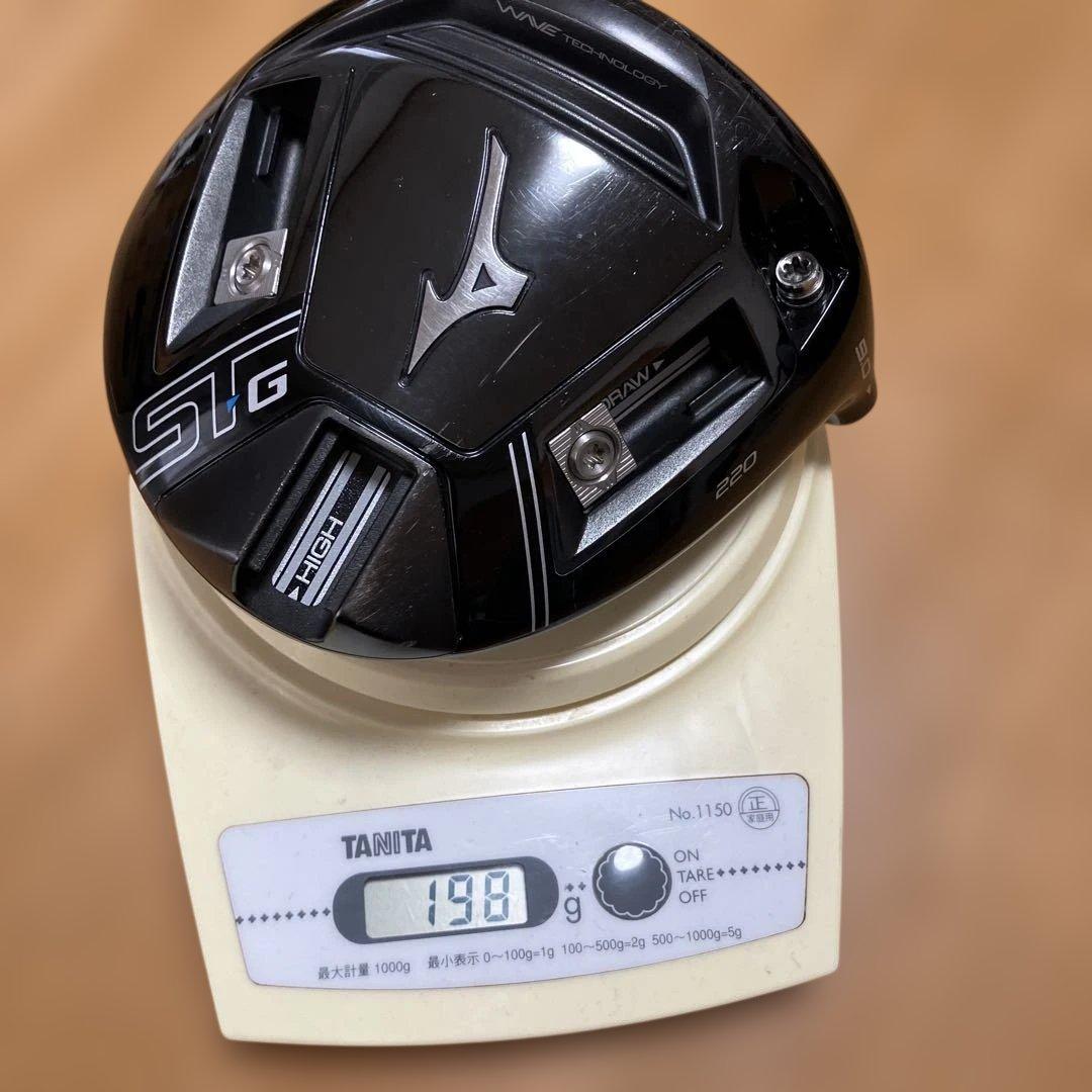 《低スピン》ミズノST-G220ドライバー　9.0° ヘッド＋純正ヘッドカバー