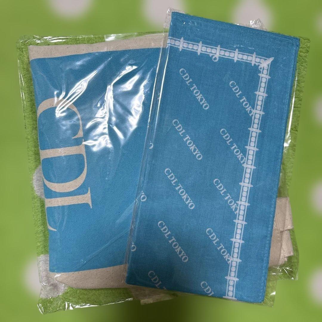 CDL TOKYO 大阪限定 ノベルティ トートバッグ、バンダナ