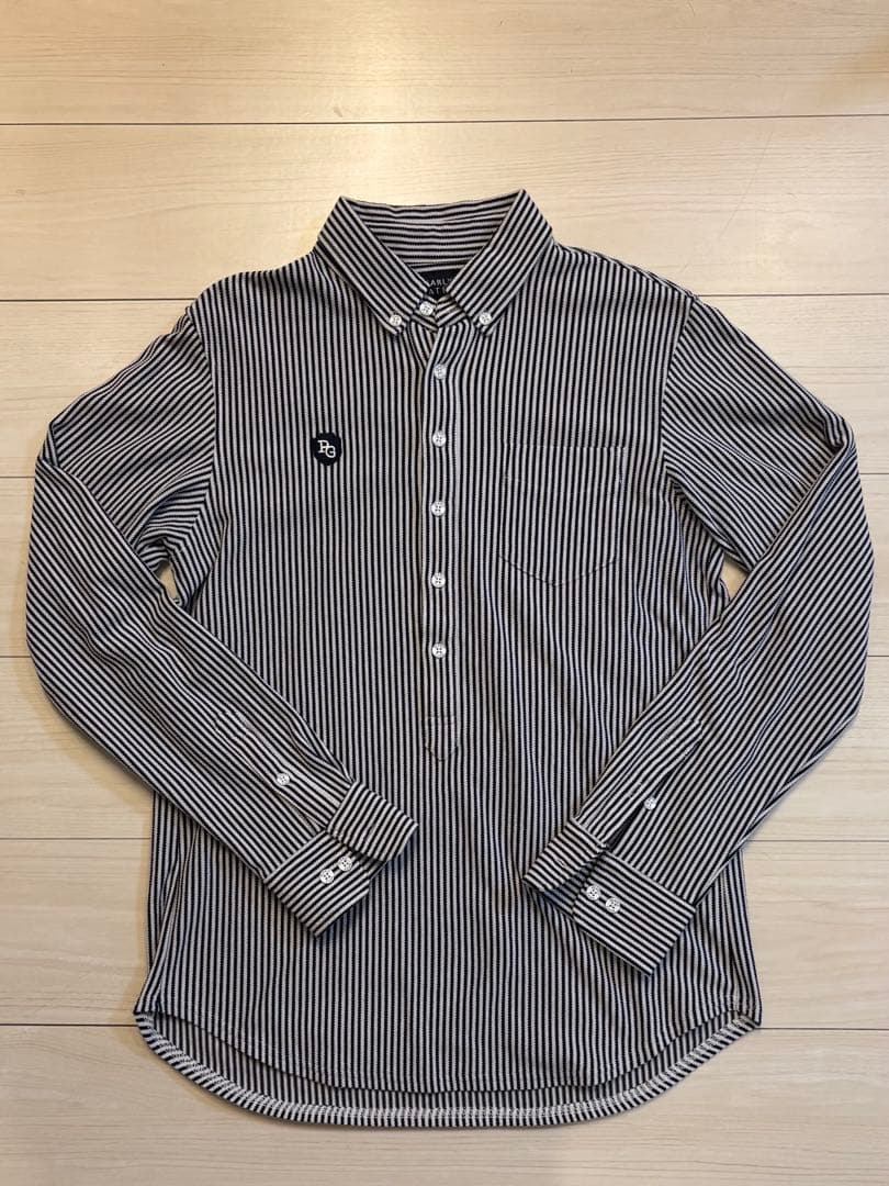 PEARLY GATES ストライプシャツ