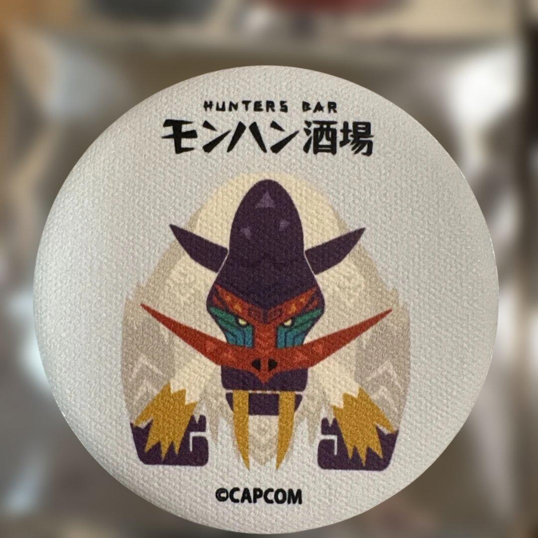 モンハン酒場　モンスターハンターワイルズ　缶バッジ　ゴアマガラ　タマミツネ