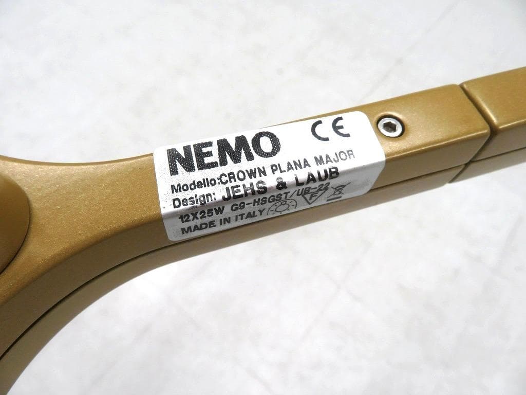 展示品　ネモ　NEMO　クラウン　シャンデリア　天井照明　ペンダントライト