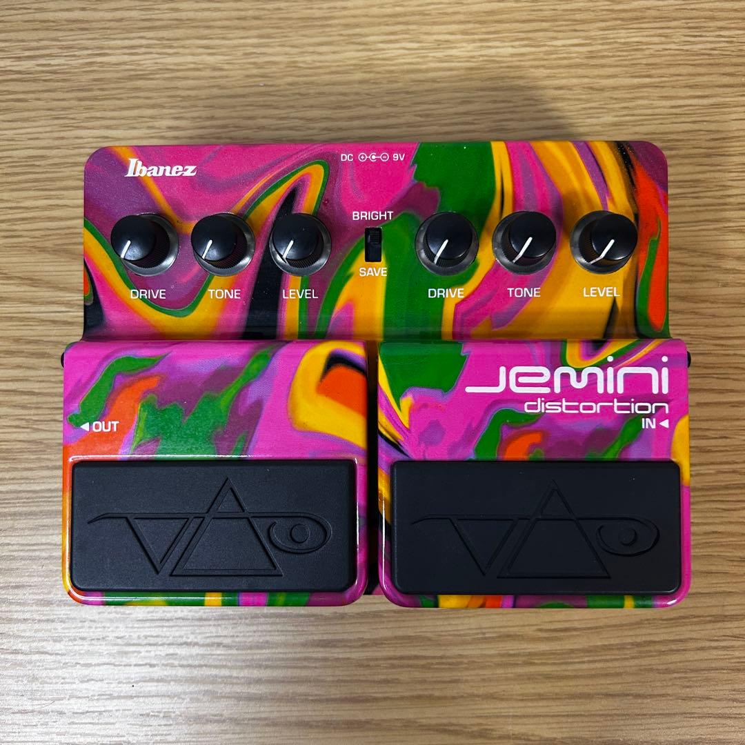 Ibanez Jemini distortion Stive Vaiエフェクター