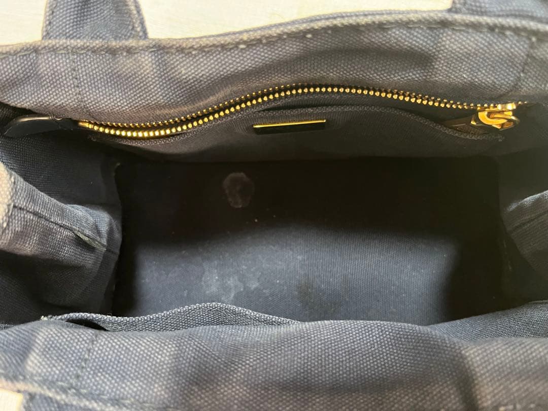 PRADA ネイビー カナパ　保存袋付き